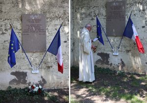 A Lyon, une stèle en hommage aux élèves et professeurs de l’institution Notre-Dame des Minimes morts pendant la Première Guerre mondiale