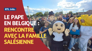 Visite du pape François en Belgique : rencontre avec les jeunes de la famille salésienne