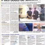 Nice Matin en reportage à Don Bosco : ces élèves fabriquent « des bouts de satellite »