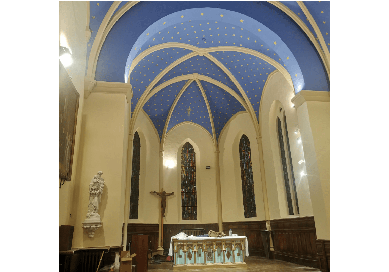 A Chambéry, dimanche 16 février, la messe télévisée dans la chapelle du Bocage, en pleine rénovation !